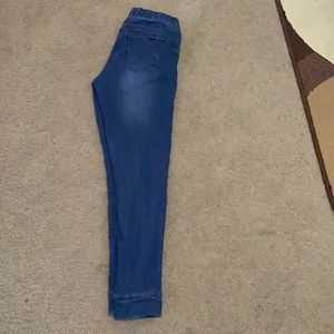 Jegging no zipper no buttons just strings